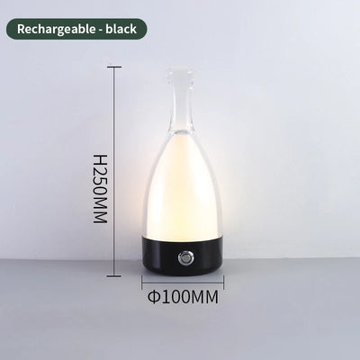 Wine Bottle-Inspired Ambient Light with Bluetooth Speaker