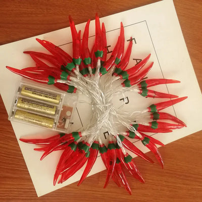 Red Chili String Lights