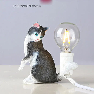 Cat Lamp Table Lamp lifestyle product view