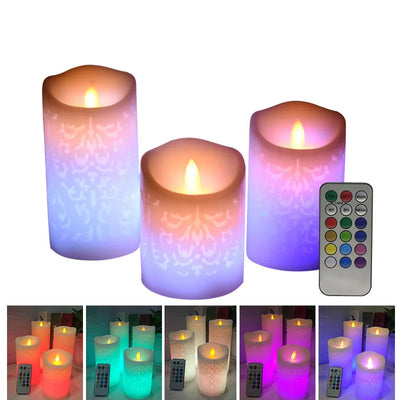 LED Candle Light Color-Changing Remote Control alternate product view