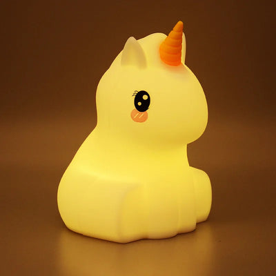 Koala RGB LED Night Light – USB Rechargeable Touch-Sensor Kids Desk Lamp