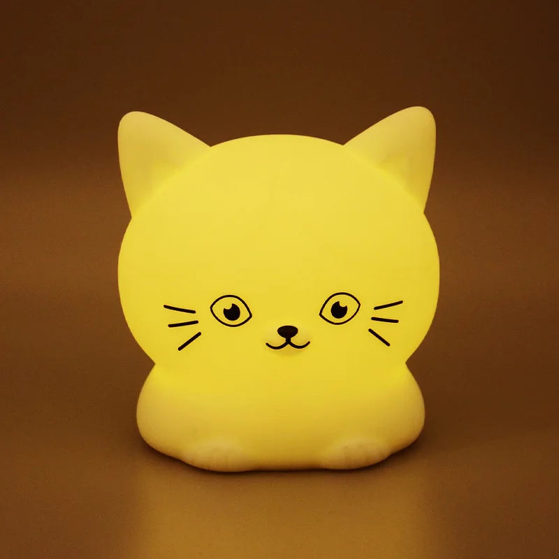 Koala RGB LED Night Light – USB Rechargeable Touch-Sensor Kids Desk Lamp