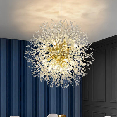 Flower Tree Outdoor Garden Light design detail view