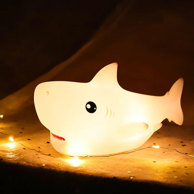 SharkGlow Silicone Night Light