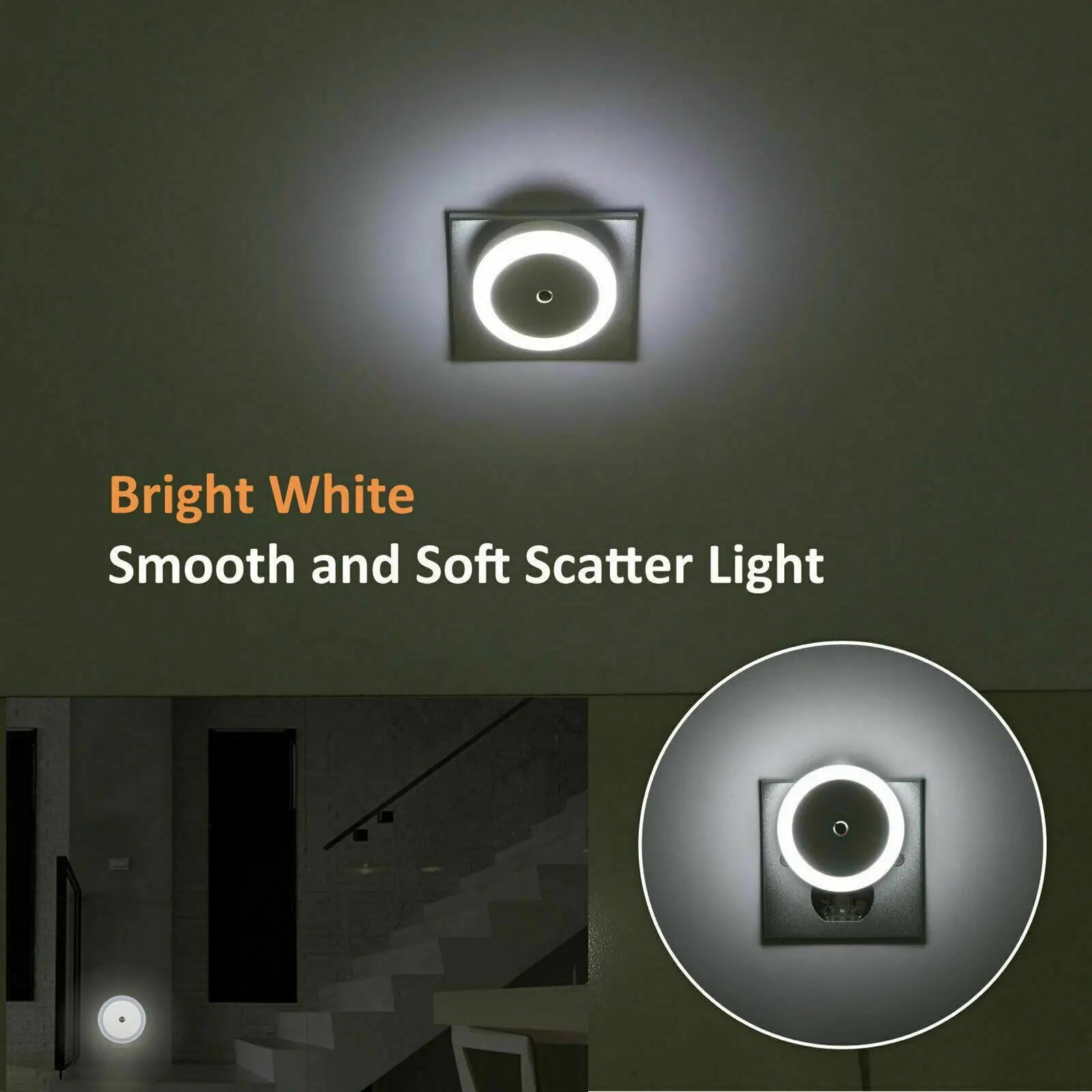 Auto Sensor LED Plug-In Night Light