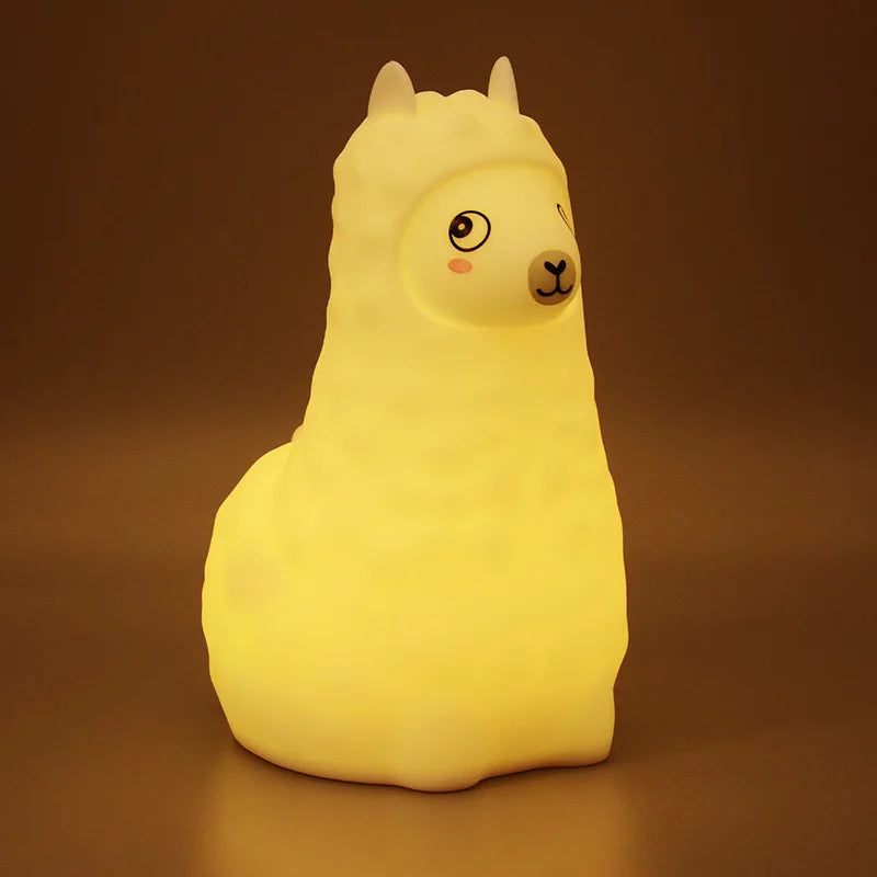 Koala RGB LED Night Light – USB Rechargeable Touch-Sensor Kids Desk Lamp