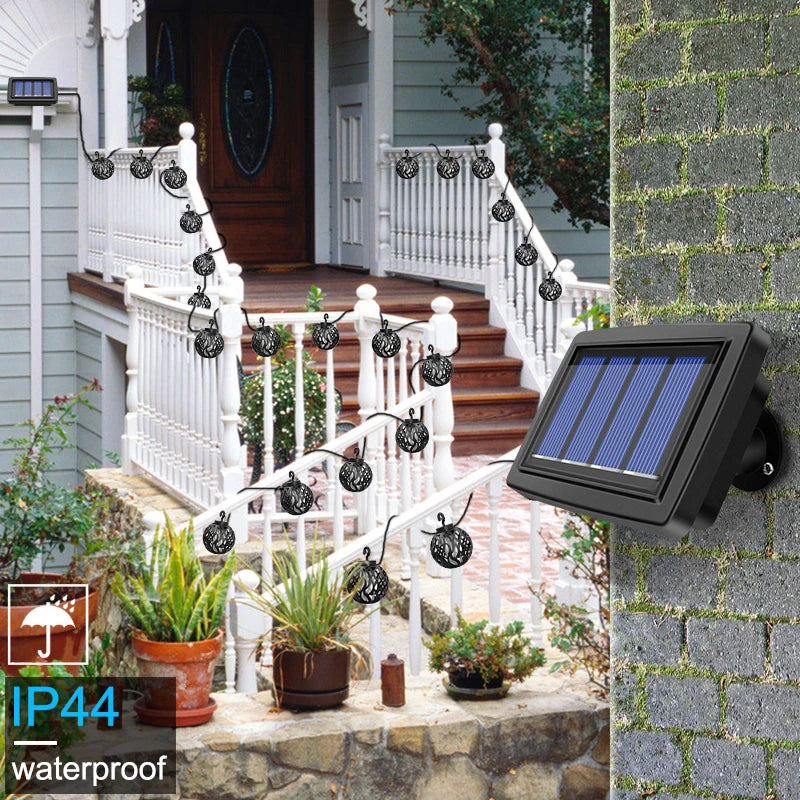 Lantern String Lights Solar alternate product view