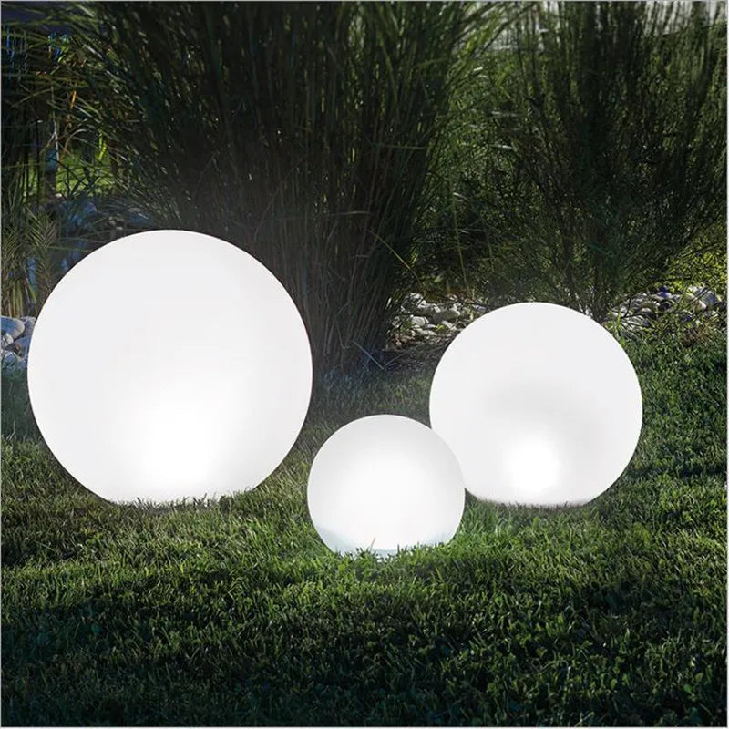 Waterproof Garden Ball Outdoor Garden Light Color-Changing shown as soft ambient home lighting