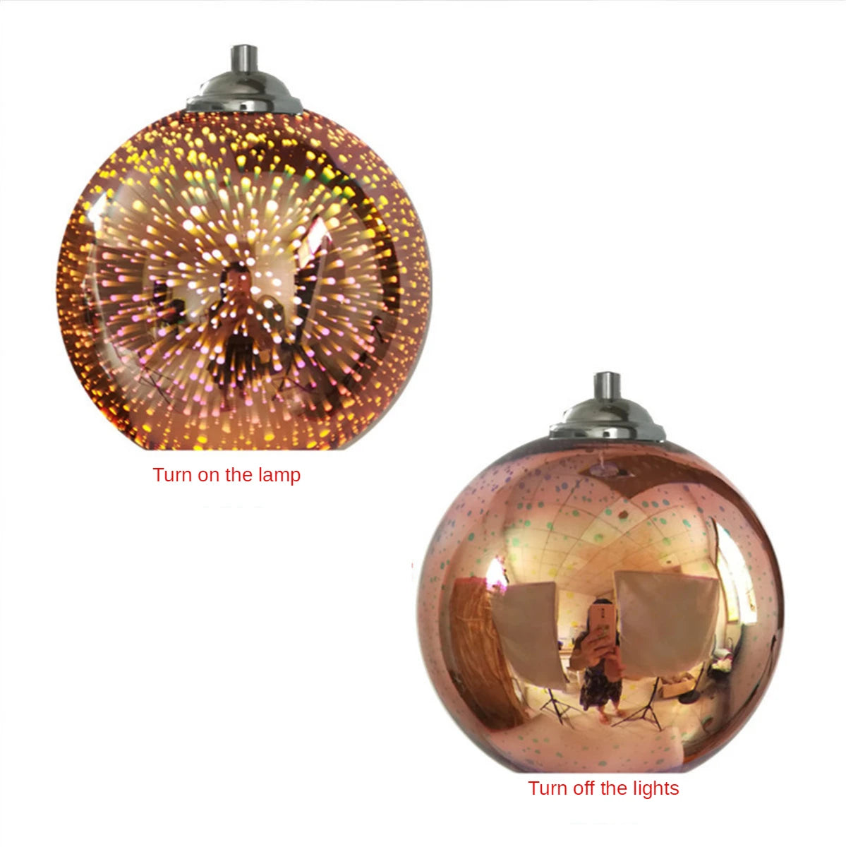 Globe Novelty Animal rose ceiling light for decorative ceiling lighting