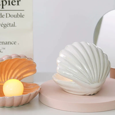 Pear Novelty Animal ceramic desk lamp for soft bedroom ambience