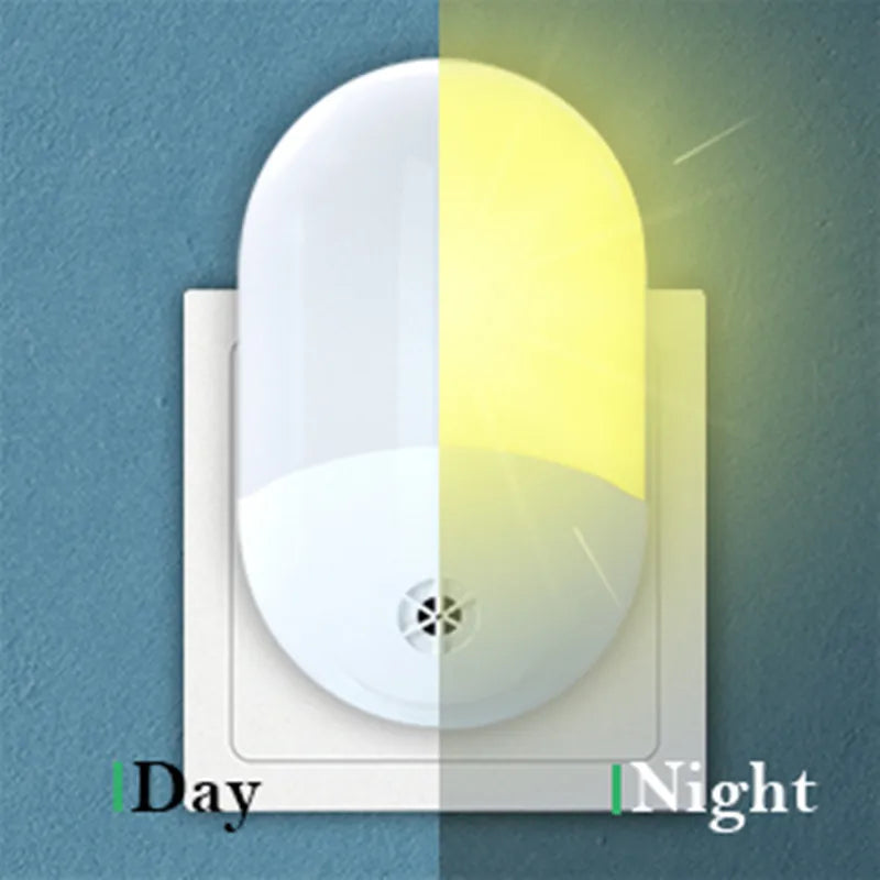 Auto Sensor Plug Night Light design detail view