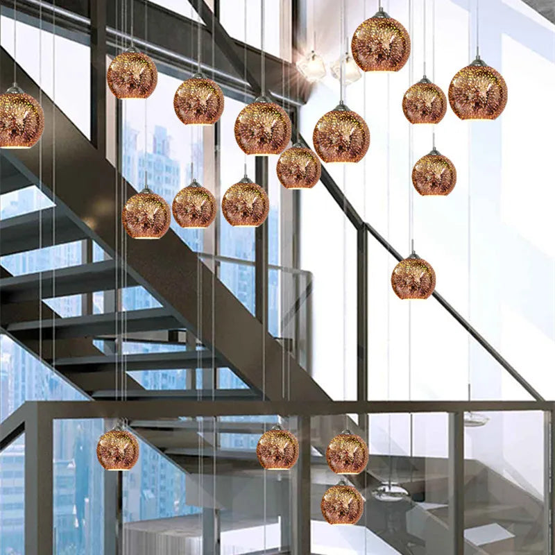Globe Novelty Animal rose ceiling light for decorative ceiling lighting