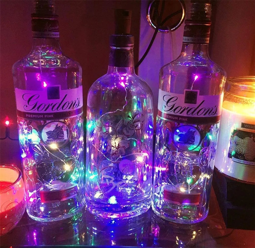 Lantern String Lights Battery decorative lighting detail