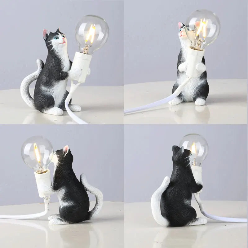 Cat Lamp Table Lamp design detail view