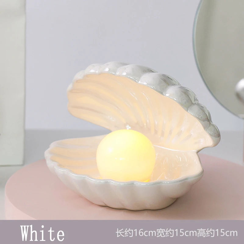 Pear Novelty Animal ceramic desk lamp for soft bedroom ambience