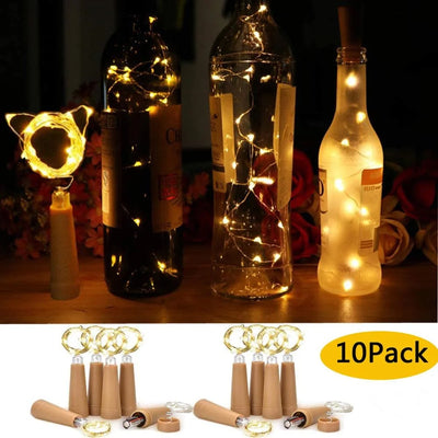 Lantern String Lights Battery close-up product view