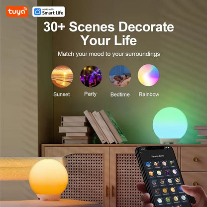 LumaGlow Smart Ball Night Light