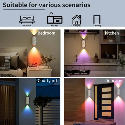 Metal Night Light Rechargeable Dimmable decorative lighting detail