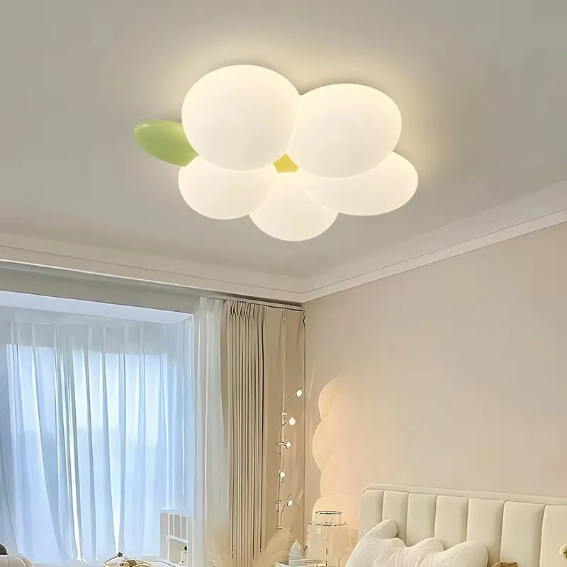 Rabbit Flower Wall Light Remote Control close-up product view