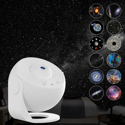 Galaxy Star Projector Night Light – 12-in-1 Planetarium Projector