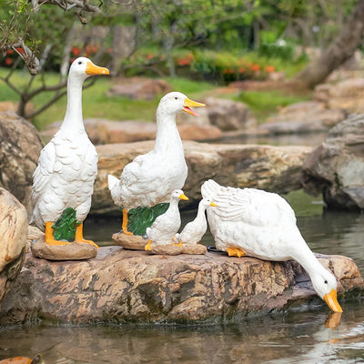 Duck Outdoor Garden Light Touch Control close-up product view