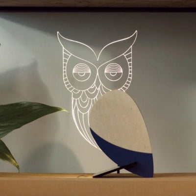 Whale Wood Ambient Light lifestyle product view