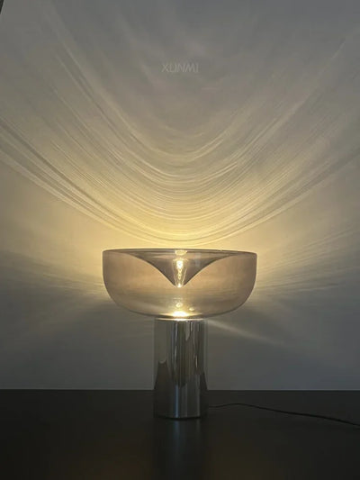 Nordic Radar Design Bedside Table Lamp – LED Touch Dimmer Light Luxury Modern Desk Lamp