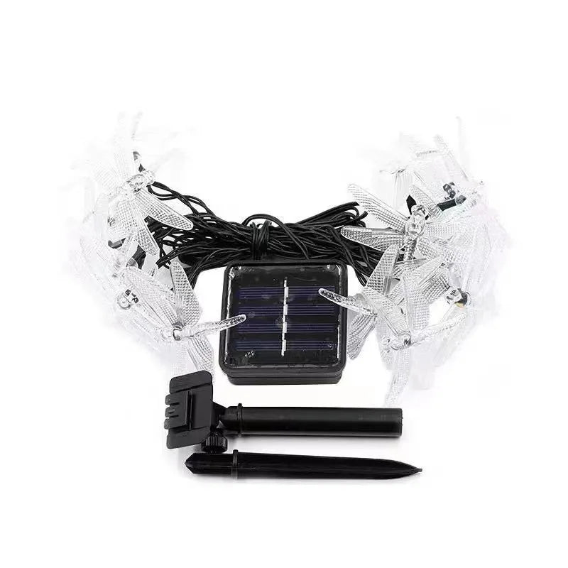 Solar Dragonfly String Lights with Battery Option