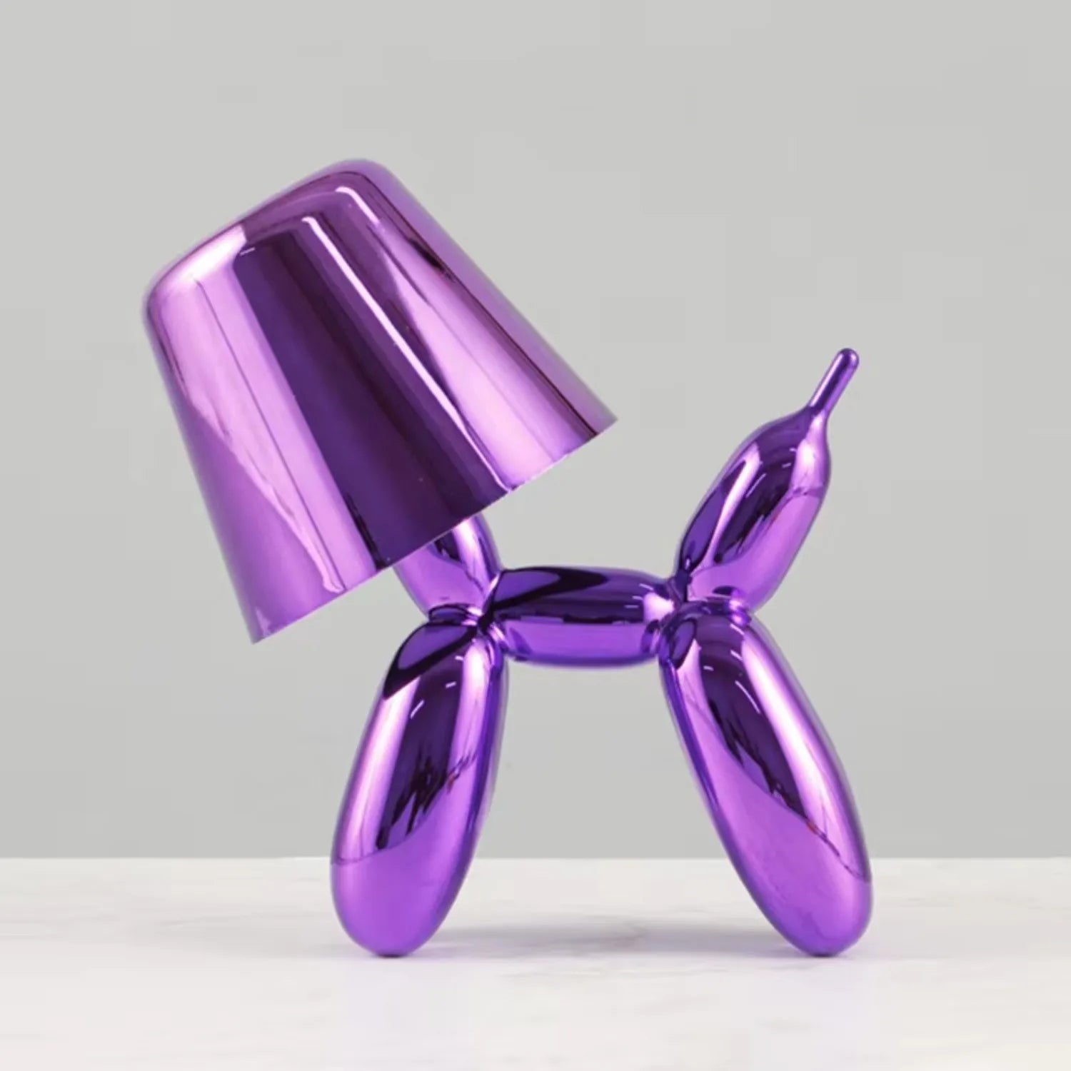 Quality Puppy Tri Bedside Table Lamp Rechargeable USB close-up product view