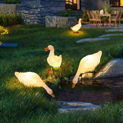 Duck Outdoor Garden Light Touch Control shown as soft ambient home lighting