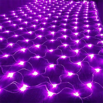 LED Net Mesh Fairy Curtain Light – Outdoor Waterproof Garland