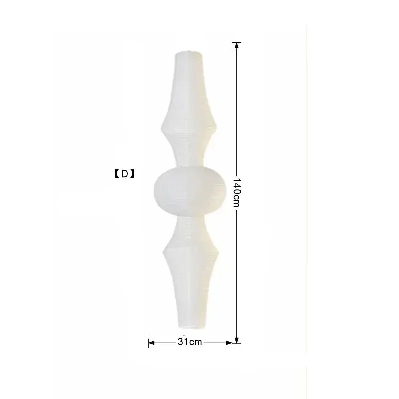 Noguchi Pendant Janpanese Ceiling Light for soft bedroom ambience