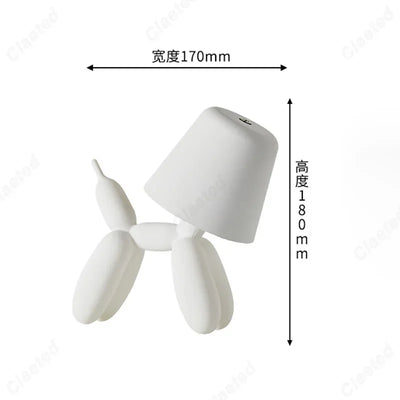 Sculptural LED Ambient Desk Light – USB Rechargeable Decorative Bedside Lamp