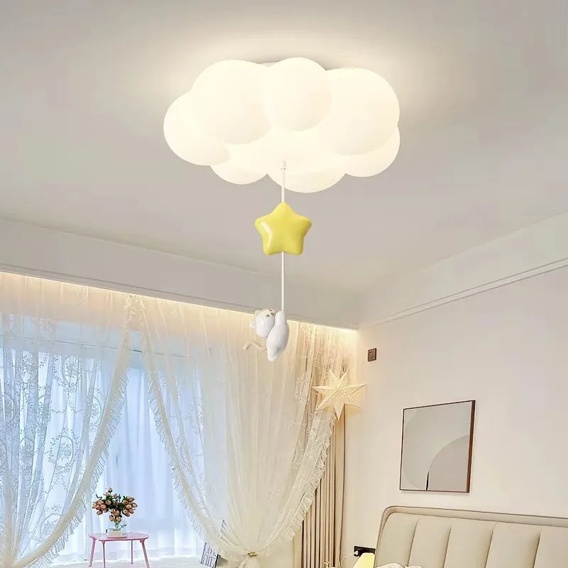 Rabbit Flower Wall Light Remote Control design detail view