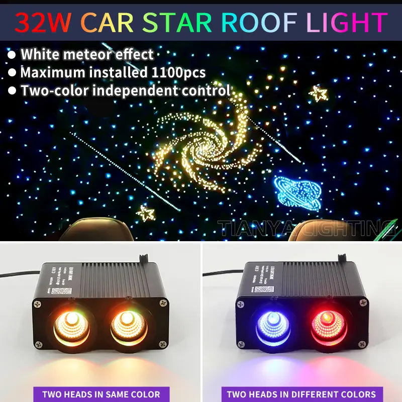 Star Projector Night Light shown as soft ambient home lighting