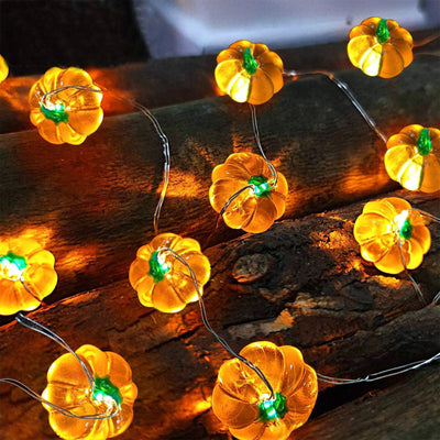 Halloween Eyeball Horror LED String Lights – USB Powered Spooky Décor