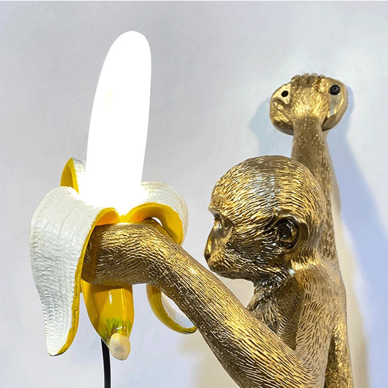 Banana Wall Light decorative lighting detail