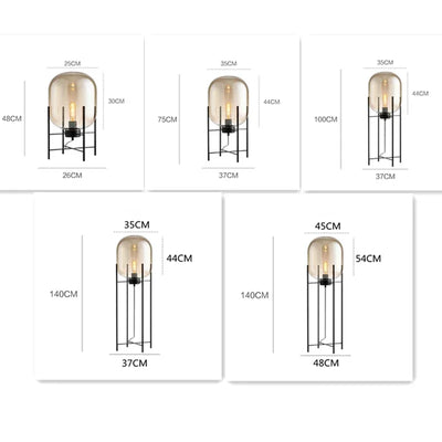 Villa Bubble Oda Floor Lamp decorative lighting detail