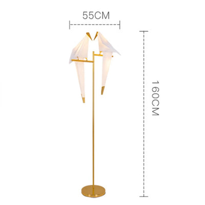 Aves Perch LED Floor, Table, Wall Lamp