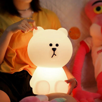 Huggable Bear Nightlight – Soft Glow for Cozy Evenings