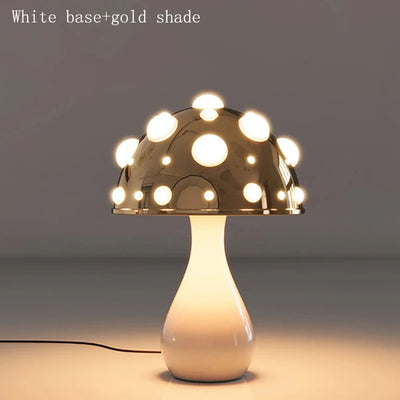 Tall Amanita Mushroom Table Lamp – Nature-Inspired Elegance