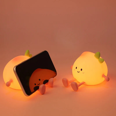 Peach Silicone Nightlight