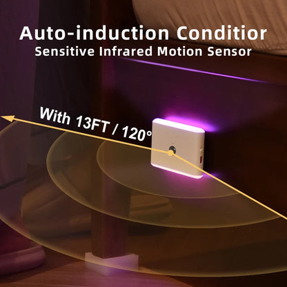 RGB Motion-Sensing Plug-In Nightlight