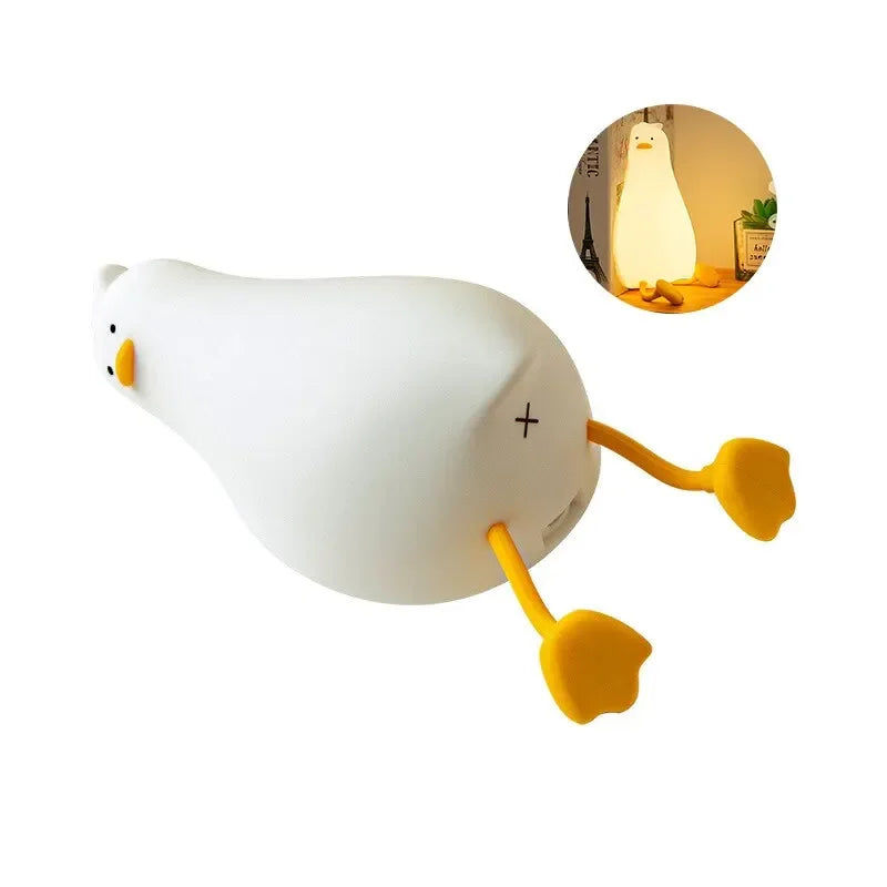 Cozy Duck Silicone Night Light