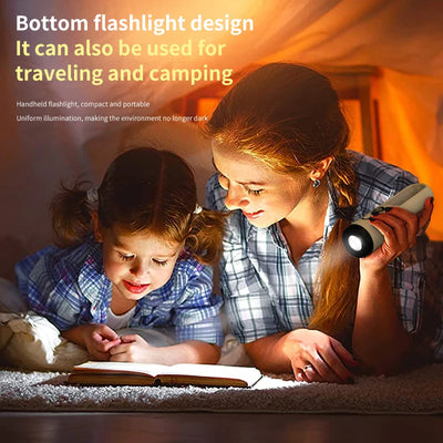 Motion Sensor Multiple Bedside Table Lamp Rechargeable design detail view