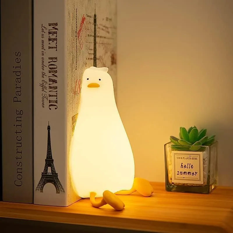Cozy Duck Silicone Night Light