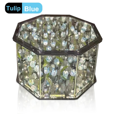 DIY Tulip Decorative Bedside Table Lamp close-up product view