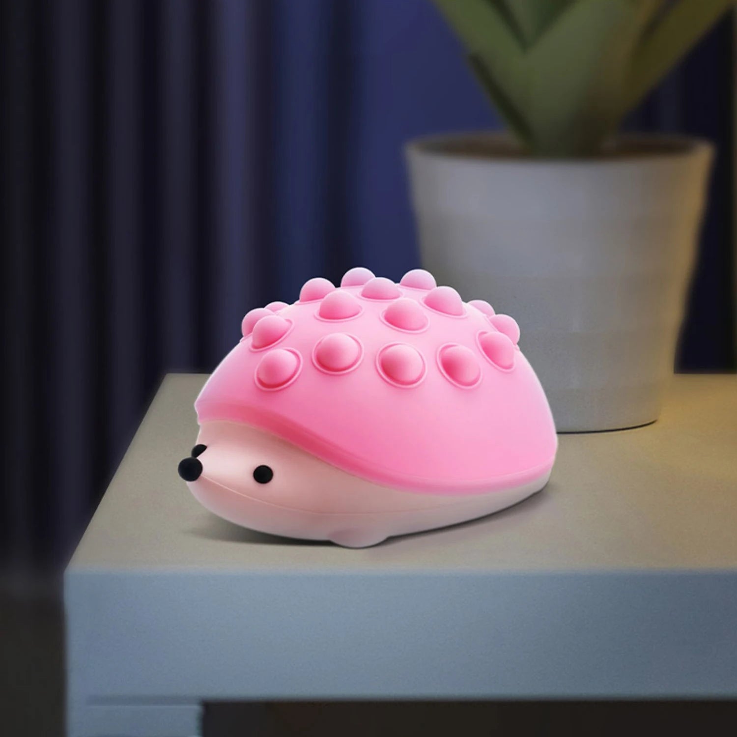 Bubble Hedgehog Silicone Night Light