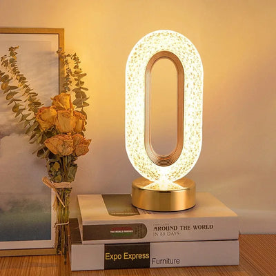 Rechargeable Glowing Crystal USB Nightlight