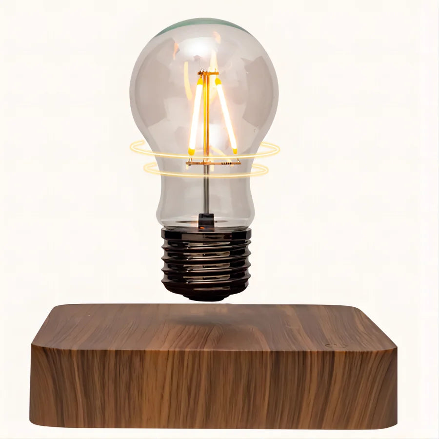 Magnetic Levitation Floating Lamp close-up product view